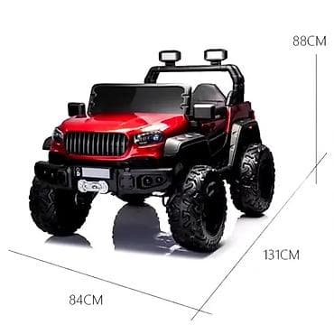 Children's Electric Cars: Dvosed Džip na akumulator Delfino SPEED 800 4x4 – Beli Šifra — 8
