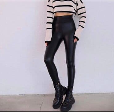 termo helanke boja koze: S (EU 36), M, L, bоја - Crna — 1