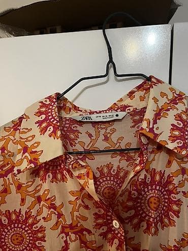 Ostala ženska odeća: ZARA haljina sa dugmićima – boho print - Brend: ZARA - Model — 2