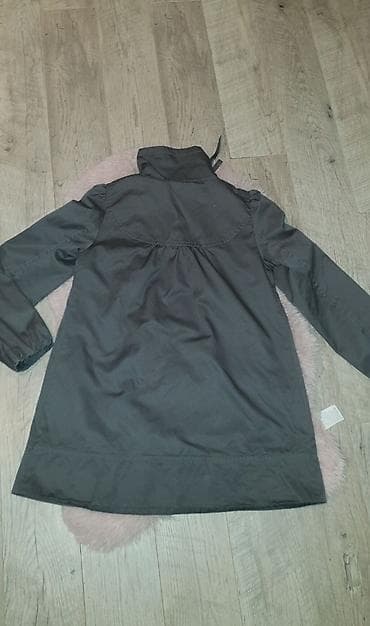 Women's Coats: Jakna duza H&M,sive boje(malo sbetlija nokansa uzivo),dužine do — 2