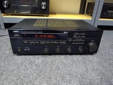Mini disk plejeri: Yamaha RX-395 AM/FM Stereo Receiver Specifications Tuning range — 1