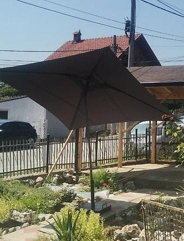 veliki suncobrani za kafice cena: Platneni Suncobran 250x250cm NOVO UV Zastita AKCIJA — 4