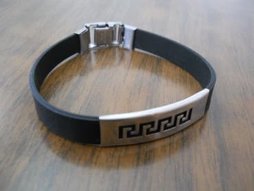 ogrlice od hirurskog celika: Adjustable bracelet, Handmade, Material: Stainless steel — 1