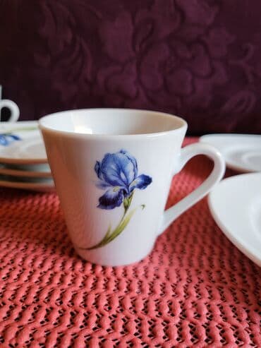 metalac soljice za kafu akcija: Soljice nove,vintaz porcelanske za kafu. Solje pun porcelan,natpis — 8