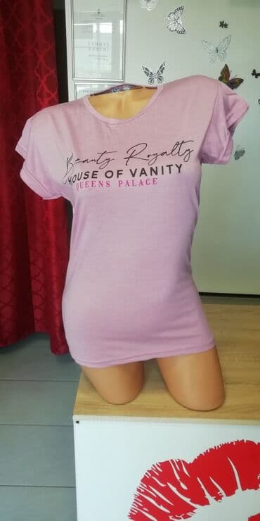 Ski suits: Zenske pamucne majice vel. S. M. L. Xl. 2xl cena 599din — 3