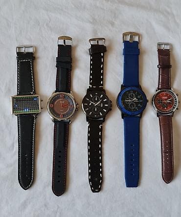 casio sat digitron: Set ručnih satova – 5 komada, razni modeli - LED digitalni sat sa — 2