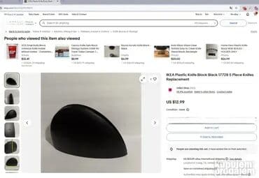 soljice za kafu novi sad: *** AKCIJA *** #2193 Stalak za noževe IKEA; Kapacitet za 5 noževa; — 3