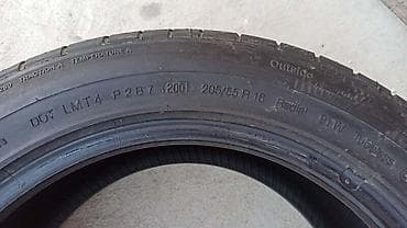 m auto loznica: CONTINENTAL 205/55 R16 LETNJA | Dve gume iz rezerve, sara kao nove — 4