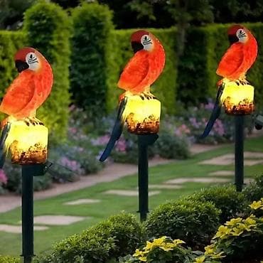 Solarne baštenske dekorativne lampe – Papagaj ili Sova - Realistične na lalafo.rs Solarne baštenske dekorativne lampe – Papagaj ili Sova - Realistične