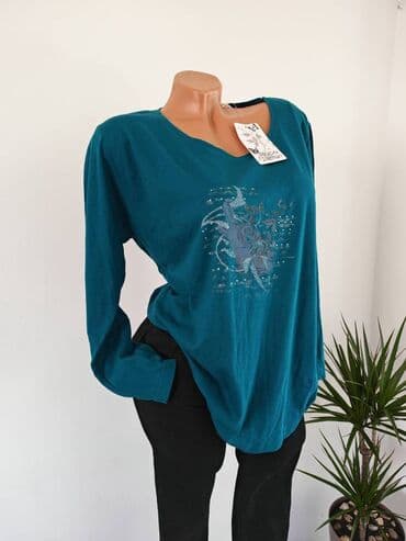 Overalls: Nova bluza Pamuk Veličina XL Poluobim 55 cm+ Za sve informacije i — 4