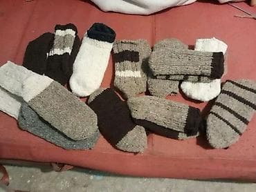 muska odela pozarevac: Ručno pletene vunene čarape - Materijal: prirodna vuna (melirani i — 4