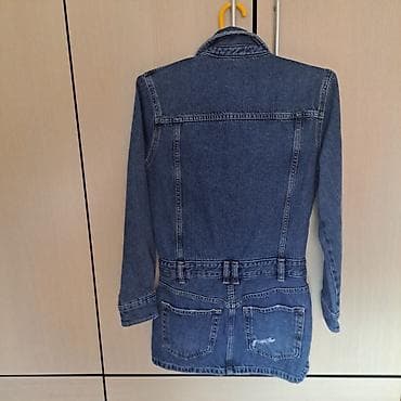 torbe nike: PULL&BEAR teksas haljina/duži sako od denima - Brend — 4