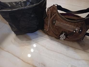 luj viton torba cena: Jedna crna tasna i braon kao nove obe idu u paketu — 3