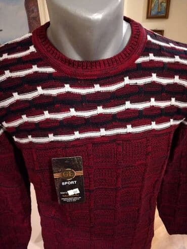 tommy hilfiger нови сад – слике: Džemper, M (EU 50), bоја - Bordo, Akril — 2