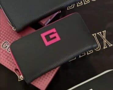 guess torba crna: Ženski novčanik, Guess, Materijal: Veštačka koža — 2