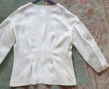 bele tunike: MARNI original skupocena bela bluza. Jako interesantna, strukirana — 6