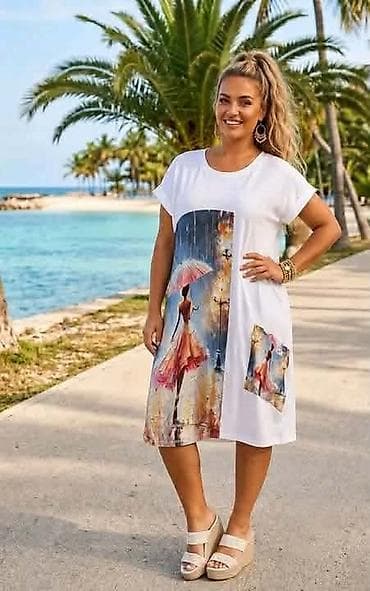 lidl haljina: 🌺 Za punije dame 🌺 Savršen kroj, prelep dezen i udobnost koju ćete — 3
