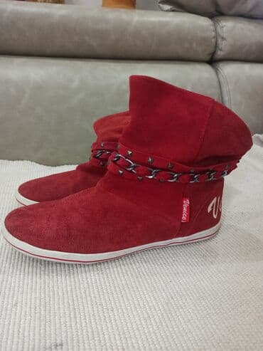 nike air max command leather: Bоја - Crvena, 37 — 4