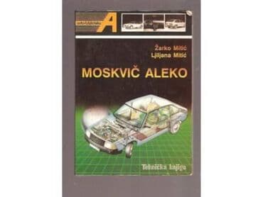 ptice umiru pevajuci knjiga: Tehnicka knjiga:Moskvič Aleko, 224 str. 1990, ISBN: 86-5 — 1