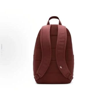 Knjige, audio i video formati: Nike ruksak – bordo/crvena boja sa velikim belim NIKE logotipom na — 1