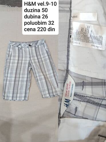 Šortsevi: H&M, Bermude, 140-146