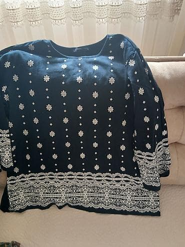 comma košulje: Tri bluze nove sve kvalitetne pamuk viskoza br L moze i xl u paketu — 1