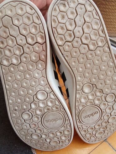 mokasine kozne: Adidas, 38.5, color - White — 12
