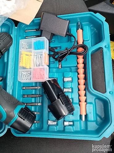 sef za ključeve: Akumulatorska bušilica/odvijač – set u koferu - Brend: Makita (serija — 6