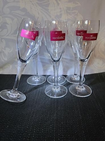 Prehrambeni proizvodi: Case nove za vino kristal Hochrigll,nemacka iz 90ih.god. Case za vino — 6