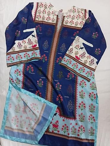 mango košulje: Ženska tunika/haljina etno stila – veličina L - Kroj: ravna, komotna — 6