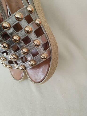 oksfordice sa platformom: Sandals, 38 — 10