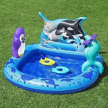 bazen za decu idea: 05. ❄️🐧 BESTWAY Dečiji bazen – Mini vodena igraonica 🦭💦 Pretvorite — 4