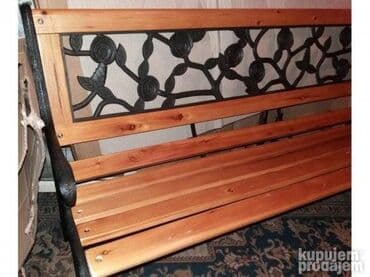 limene kucice za svece: Klupa baštenska. Dimenzije: 126x52x73mm. Novo,nekorisceno. Kontakt — 2
