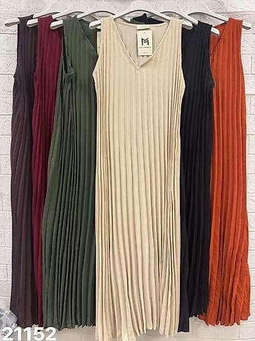 Ženska odeća: ✅Duga letnja haljina bez rukava – (Made in Italy) — 10