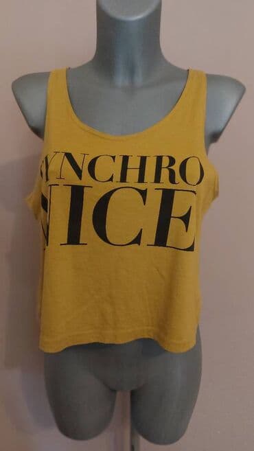 h: M (EU 38), Cotton, Print, color - Yellow — 1