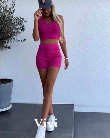 karirani kompleti zenski: Komplet: 1650 dinara — 1