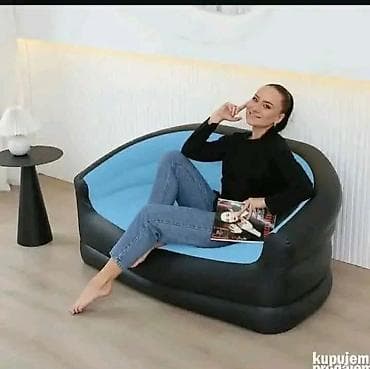 ikea kauč na razvlačenje: Sofa na naduvavanje Cena 3800 din Sofa na naduvavanje je savršen — 1