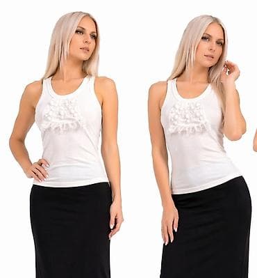 Majica Pamuk elastin Vel S M Malo nošena Povoljno Extra model i na lalafo.rs Majica Pamuk elastin Vel S M Malo nošena Povoljno Extra model i