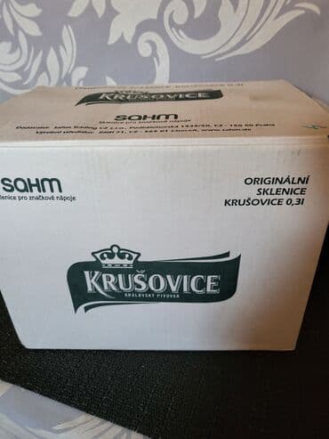 swarovski case za vino cena: Case nove za pivo orig.Krusovice Ceska. Nove case,komada 6 u ceni,sve — 3