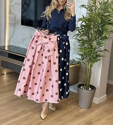 💫Ženska midi suknja sa tufnama i velikom mašnom
✅2750 din