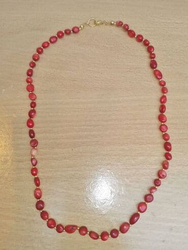 Donji delovi trenerke: Ogrlica od Korala 2 Ogrlica od Korala Ukupna dužina-obim 51,5 cm — 1