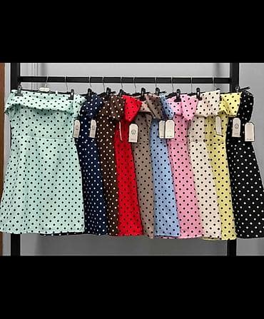 massimo dutti zelena haljina: Haljina na tufne – bardot model. - A-linija sa naglašenim strukom i — 2