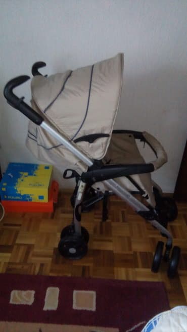pidzame za decu iz jednog dela: Hauck trio sistem (kolica+nosiljka+auto sedište) Condor almond jeans — 1