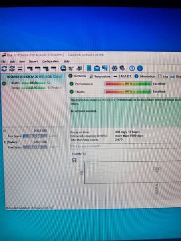Desktop & Workstation PCs: Kuciste i monitor Ociscen, podignut svez operativni sistem, spreman — 8