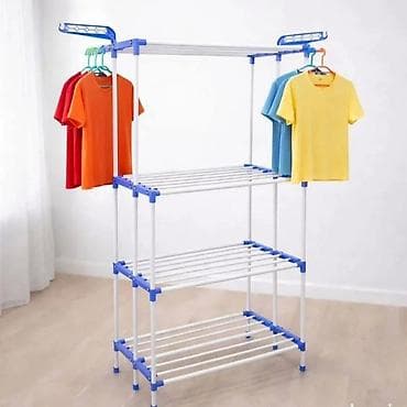 ograda za igru: Stalak za susenje vesa poseduje tri nivoa koja mozete podesavati kako — 2