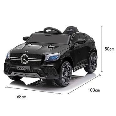 Children's Electric Cars: Mercedes GLC Coupe – Licencirani džip na akumulator (crna boja) Šifra — 5