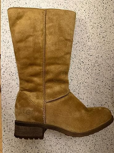 ikkii boots: UGG ženske čizme do listova, od prirodne brušene kože (an tilop). - — 4