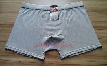 veličine pantalona: Bokserice Veličine su; XL,2XL,3XL (crne, svetlo sive, tamno sive — 1
