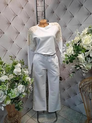 Damski komplet trenerke – bluza i pantalone - Stil: moderni casual sa