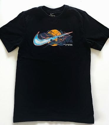 manje vece: Men's T-shirt Nike, bоја - Crna — 3